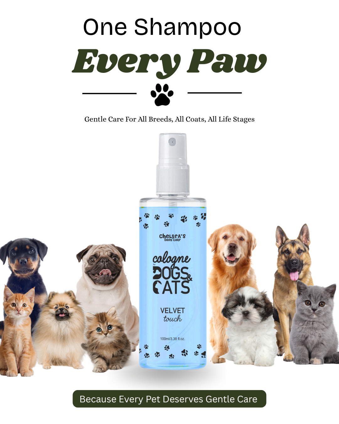 Cologne Dogs and Cats- Velvet Touch