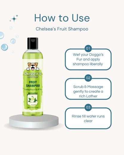 Orange & Green Apple Shampoo Combo || 200ml x 2