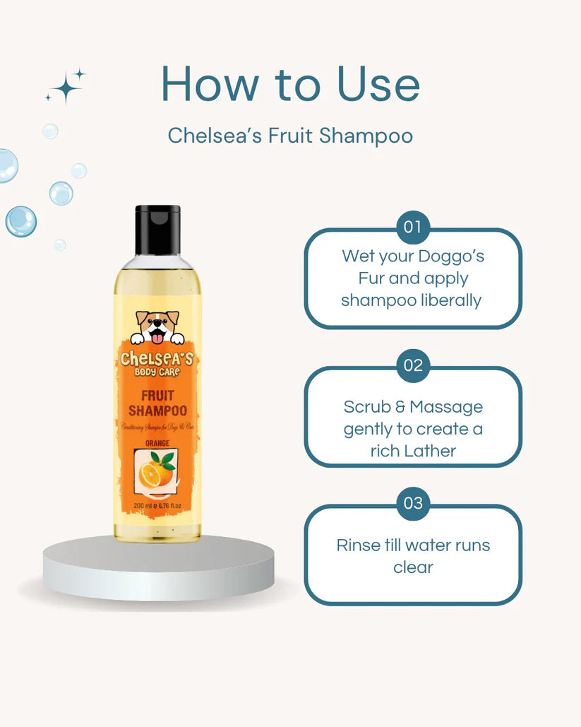 Orange & Green Apple Shampoo Combo || 200ml x 2