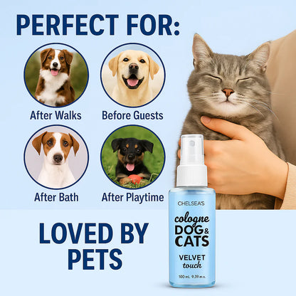 Green Apple Fruit Shampoo & Cologne Dog Perfume Spray Combo - 200ml + 100 ml