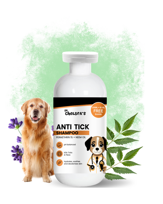 Dr Chelsea Anti Tick Shampoo - 250 mL