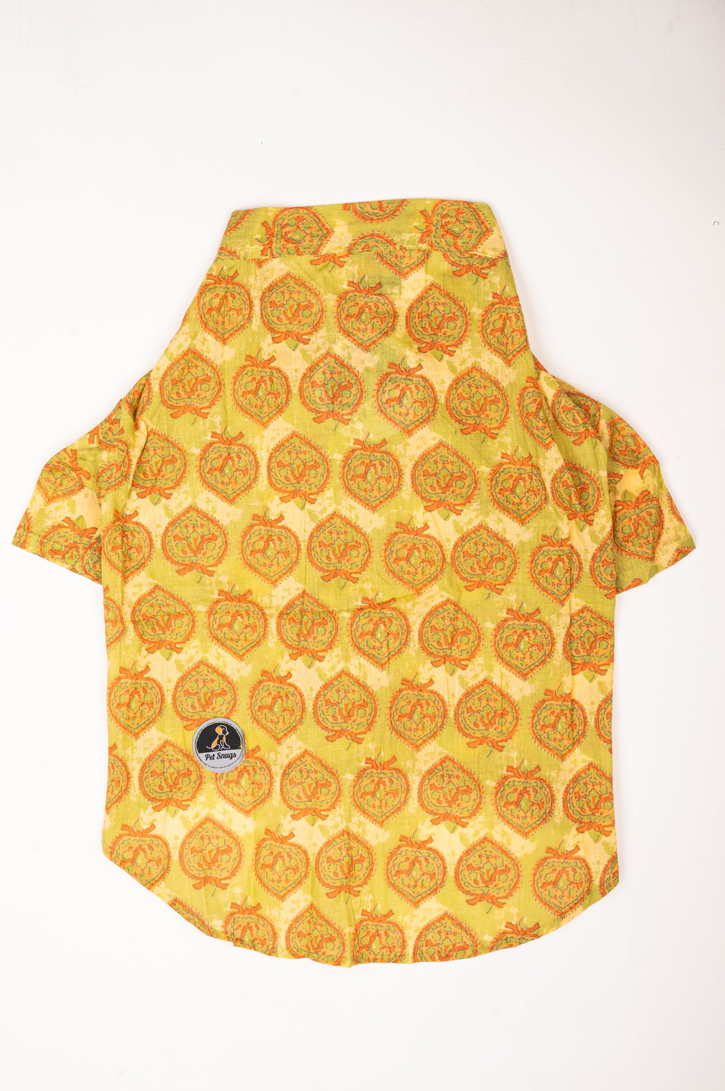 Traditional Green Printed Kurta for Dogs