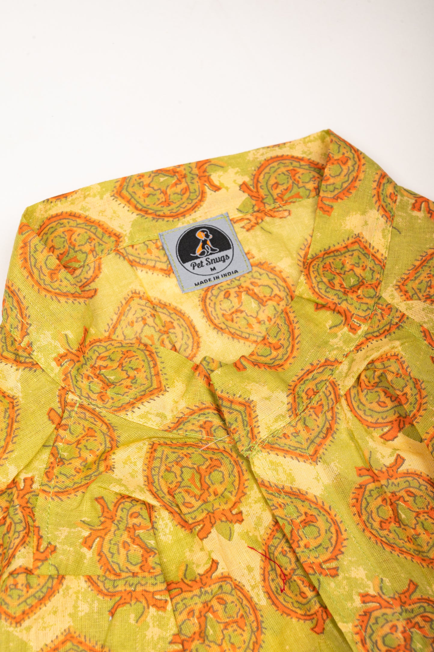Traditional Green Printed Kurta for Dogs