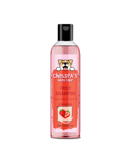 Chelsea's Shampoo Set Of 3 || Orange, Strawberry, Green Apple Fruit Shampoo - 200ml each
